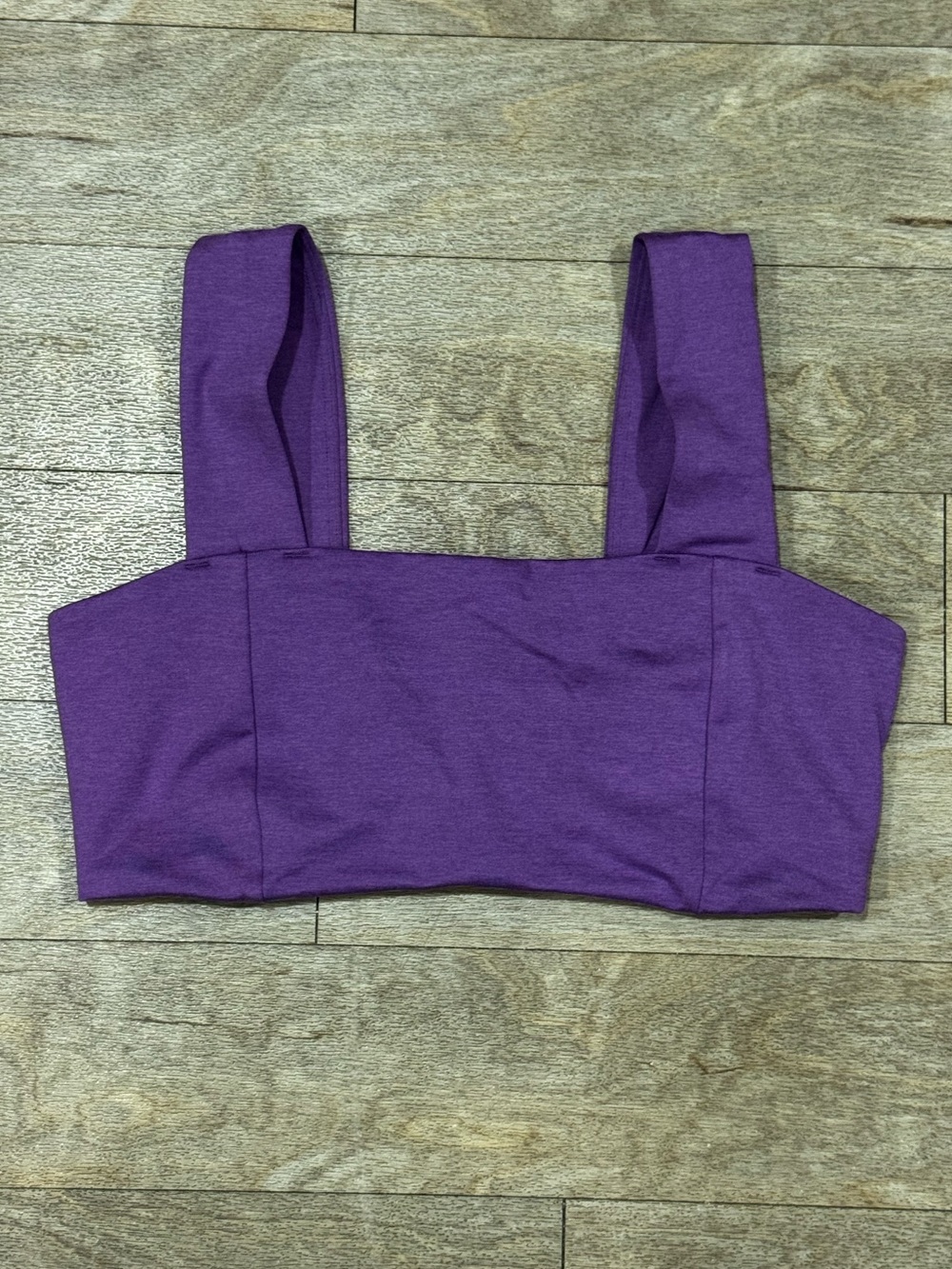 Old Navy CloudComfy Bandeau Sports Bra Vibrant Purple Size Small